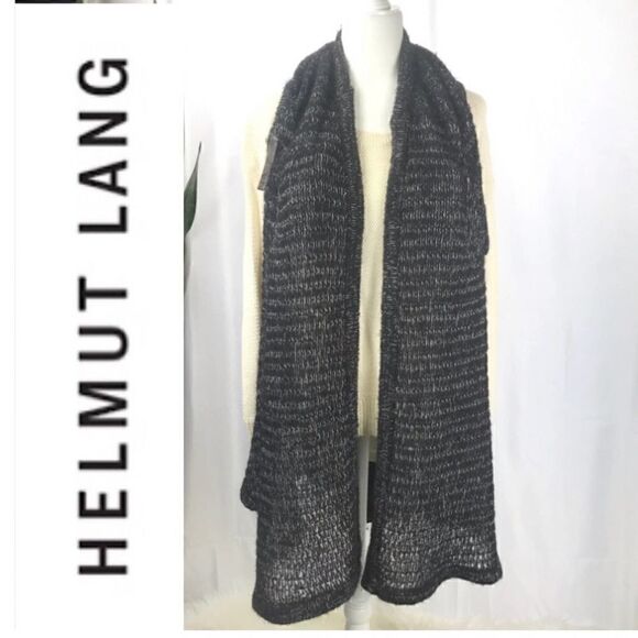 HELMUT LANG Alpaca and Wool Blend Cardigan | HELMUT LANG Sleeveless Cardigan - Picture 4 of 7
